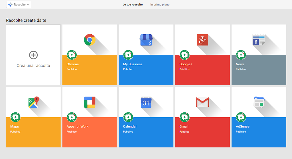 google+ collections