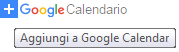 Aggiungi a Google Calendar Anteprima calendario interessante