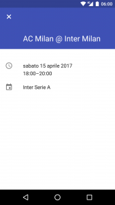 Google Calendar Evento futuro su Android