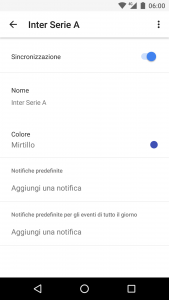 Google Calendar Sincronizza Calendario su Android