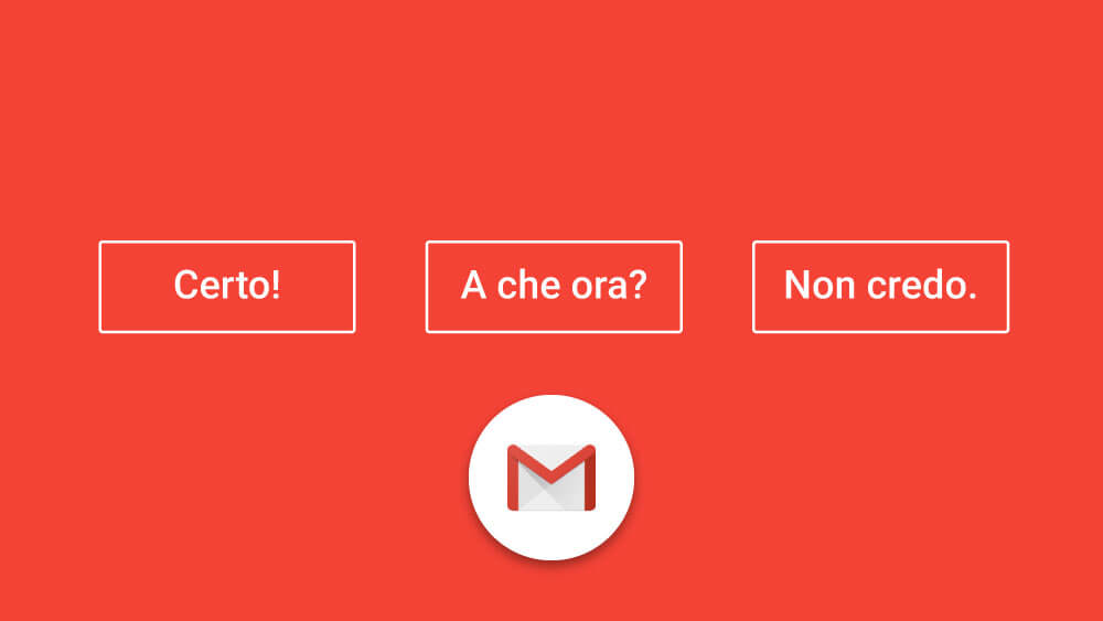 Smart Reply in Gmail