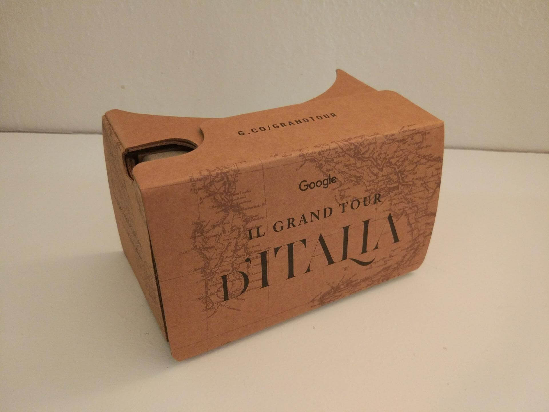 cardboard grand tour d italia