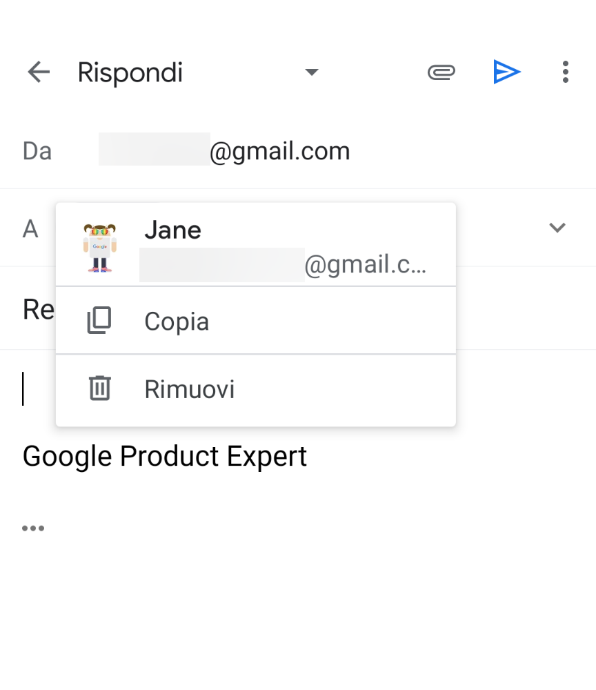 Nuova funzione per Gmail Android