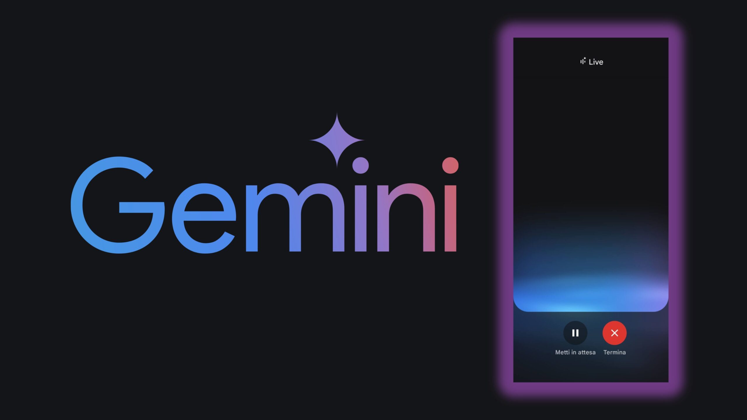 Gemini Live italiano